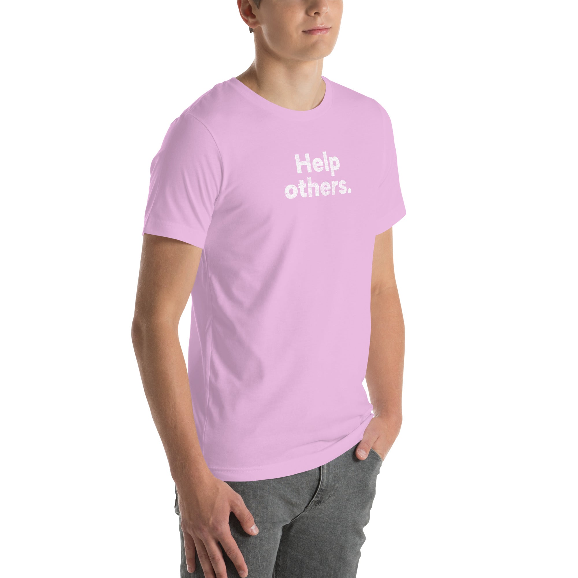 All Of Life Is Art Unisex Milk Sandwich T-Shirt
